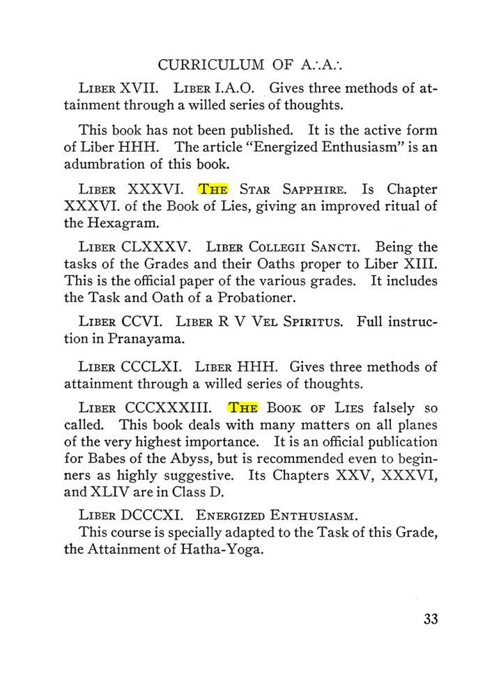 Original scan of The Equinox (Volume III, Number I), PDF page 39