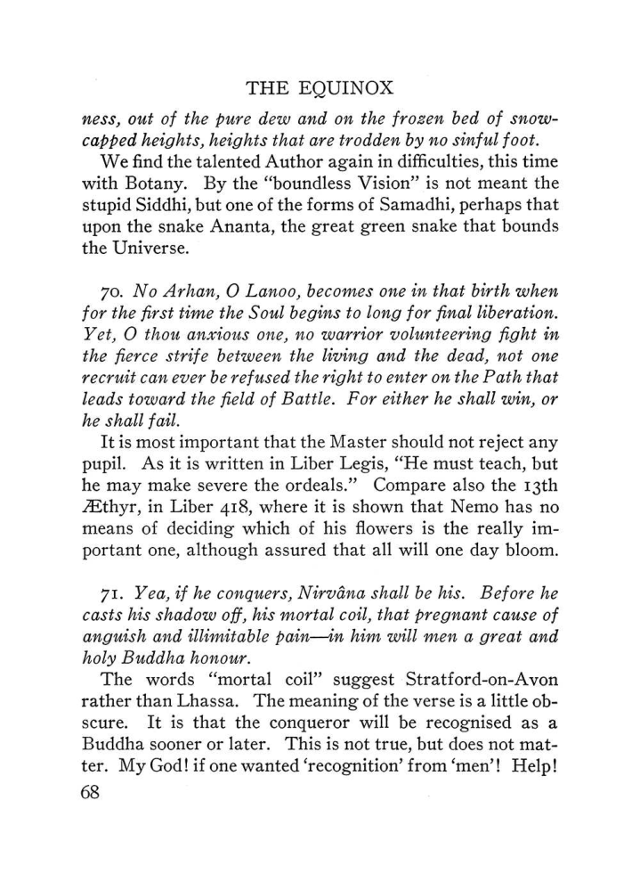 Original scan of The Equinox (Volume III, Number I), PDF page 390