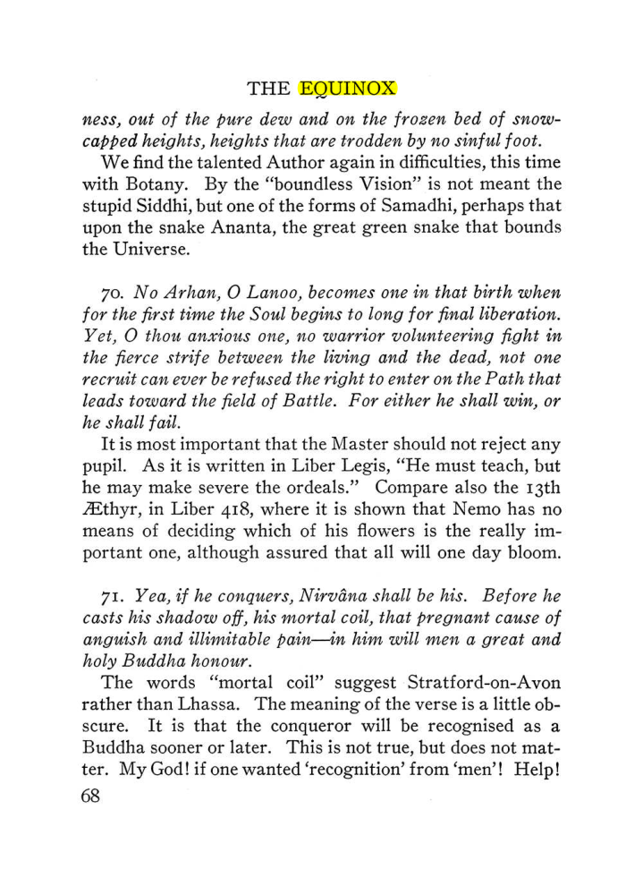 Original scan of The Equinox (Volume III, Number I), PDF page 390