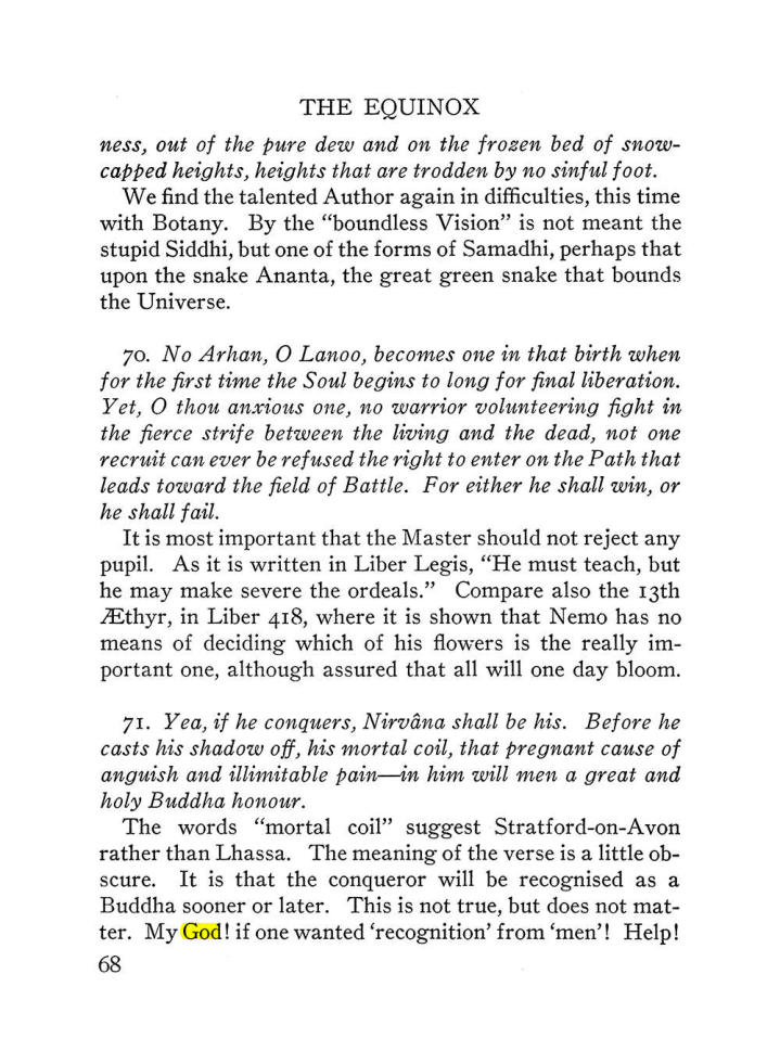 Original scan of The Equinox (Volume III, Number I), PDF page 390