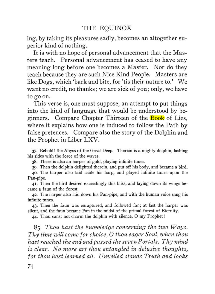 Original scan of The Equinox (Volume III, Number I), PDF page 396