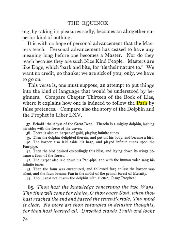 Original scan of The Equinox (Volume III, Number I), PDF page 396