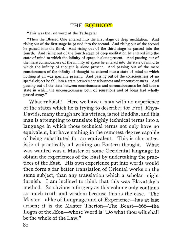 Original scan of The Equinox (Volume III, Number I), PDF page 402