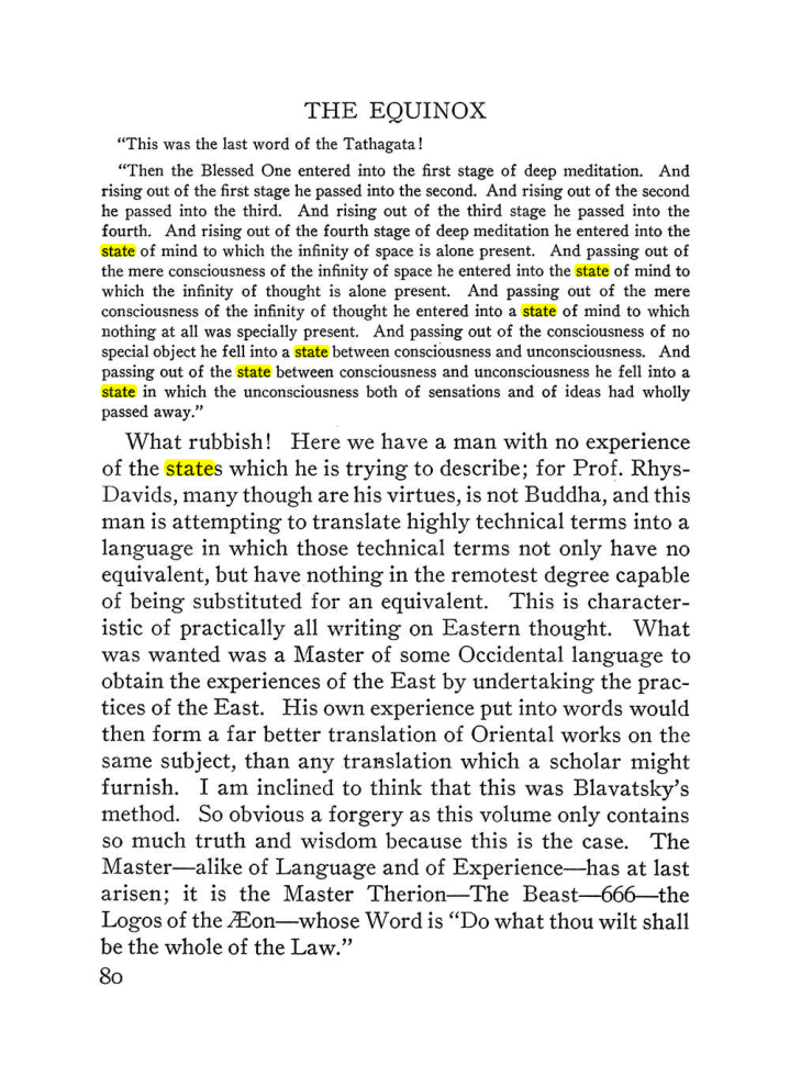 Original scan of The Equinox (Volume III, Number I), PDF page 402