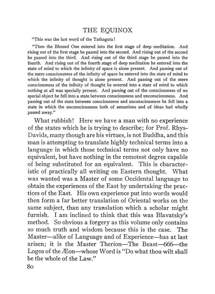 Original scan of The Equinox (Volume III, Number I), PDF page 402