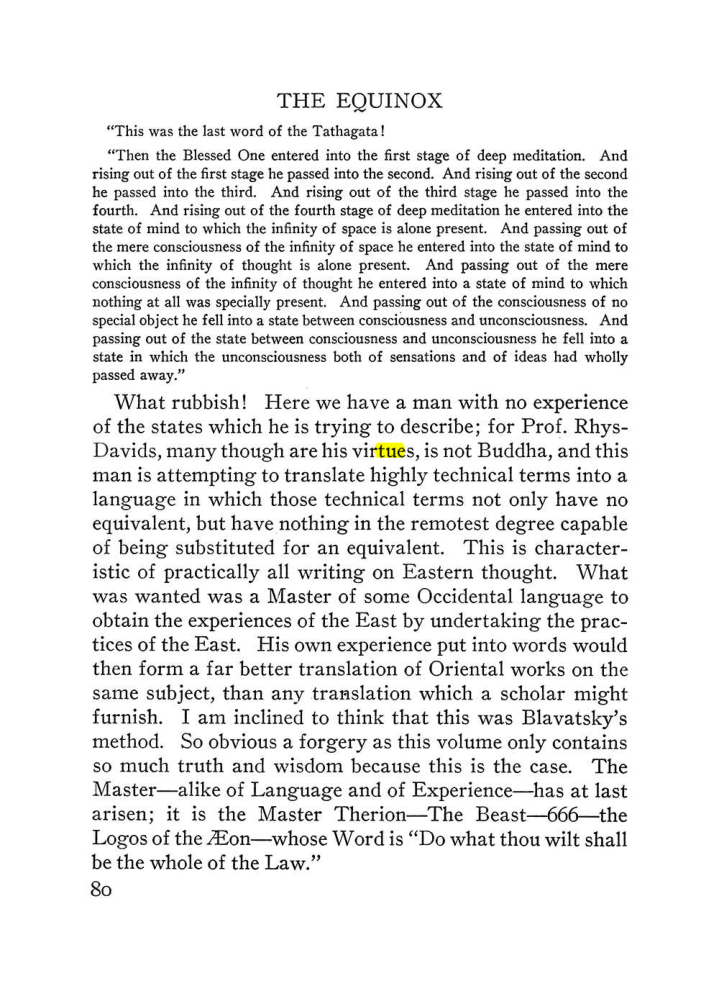 Original scan of The Equinox (Volume III, Number I), PDF page 402