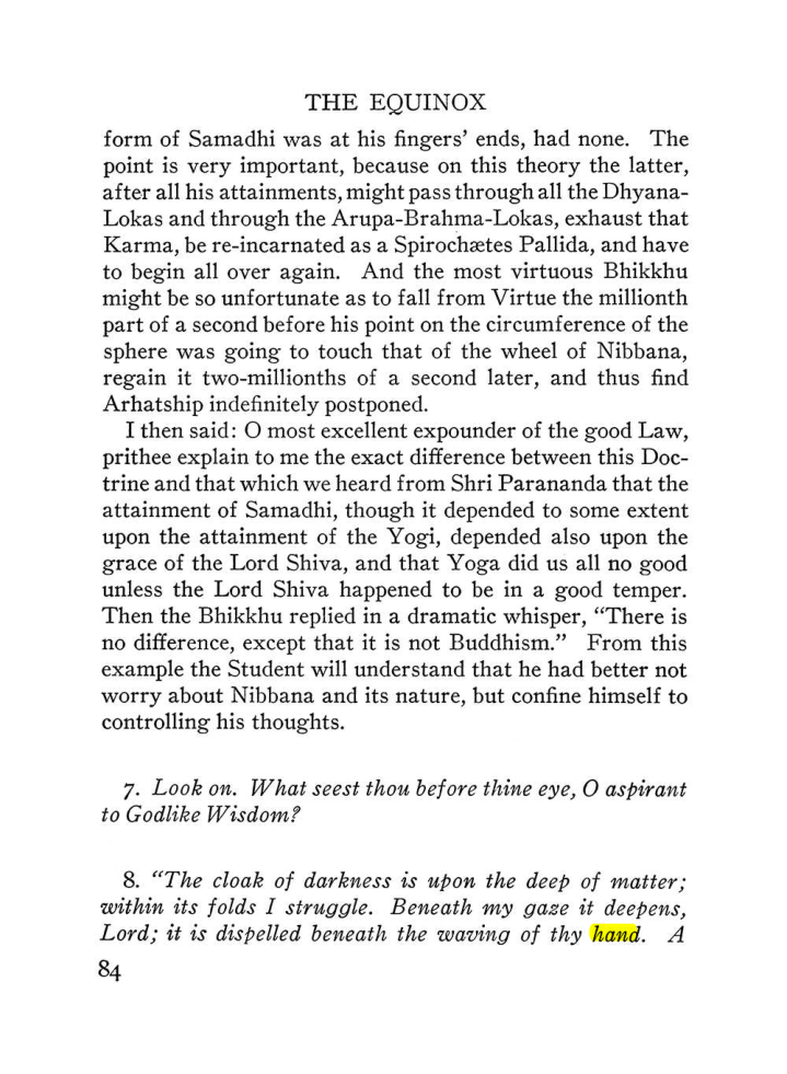 Original scan of The Equinox (Volume III, Number I), PDF page 406