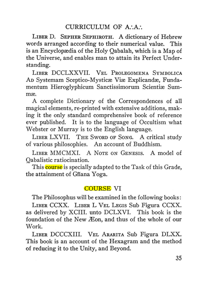 Original scan of The Equinox (Volume III, Number I), PDF page 41