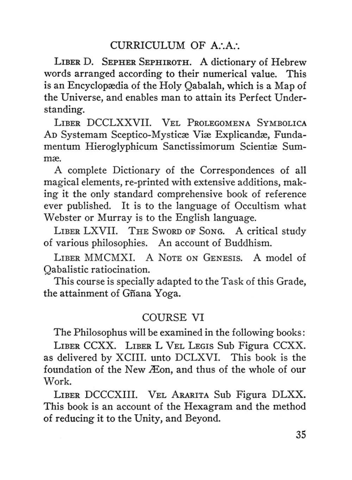 Original scan of The Equinox (Volume III, Number I), PDF page 41