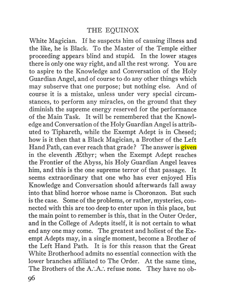 Original scan of The Equinox (Volume III, Number I), PDF page 418