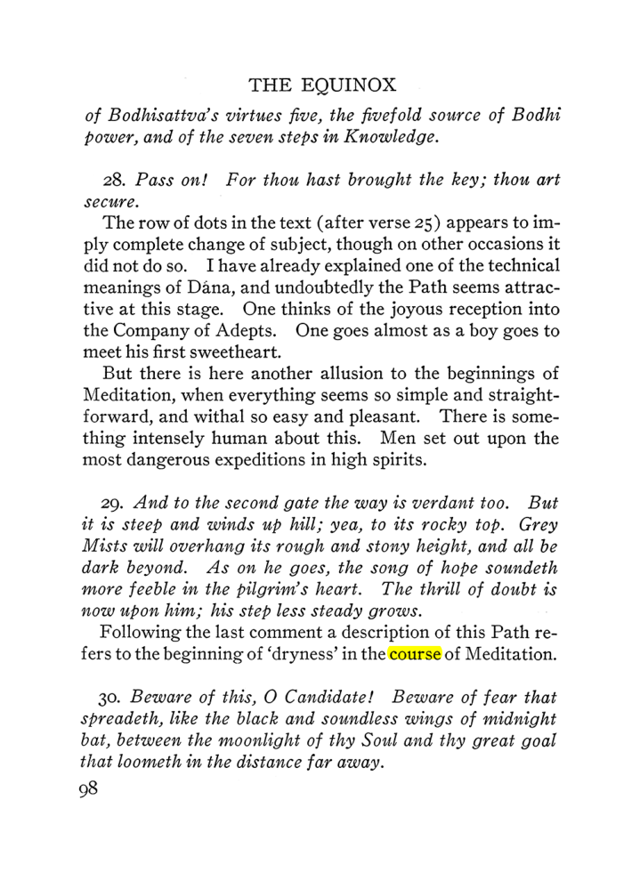 Original scan of The Equinox (Volume III, Number I), PDF page 420