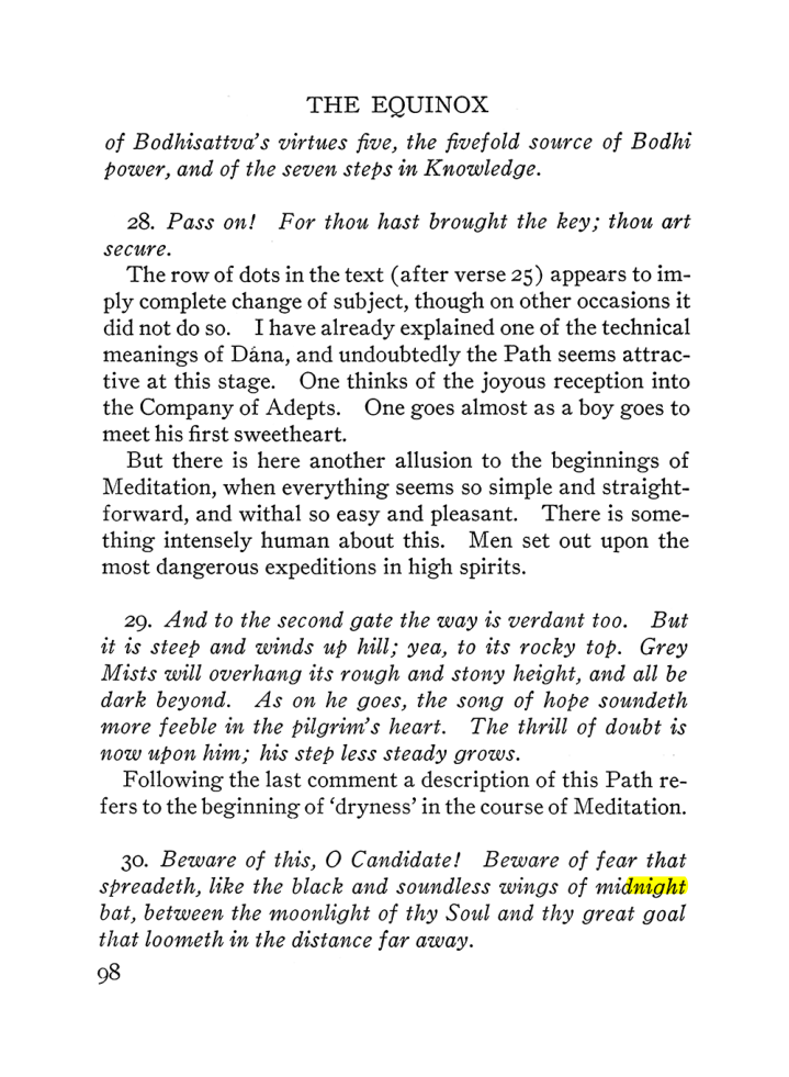 Original scan of The Equinox (Volume III, Number I), PDF page 420