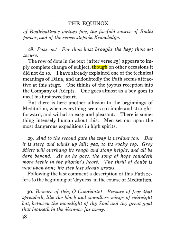 Original scan of The Equinox (Volume III, Number I), PDF page 420