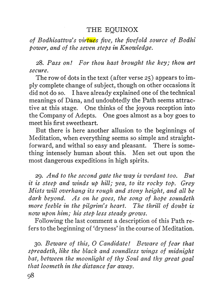Original scan of The Equinox (Volume III, Number I), PDF page 420