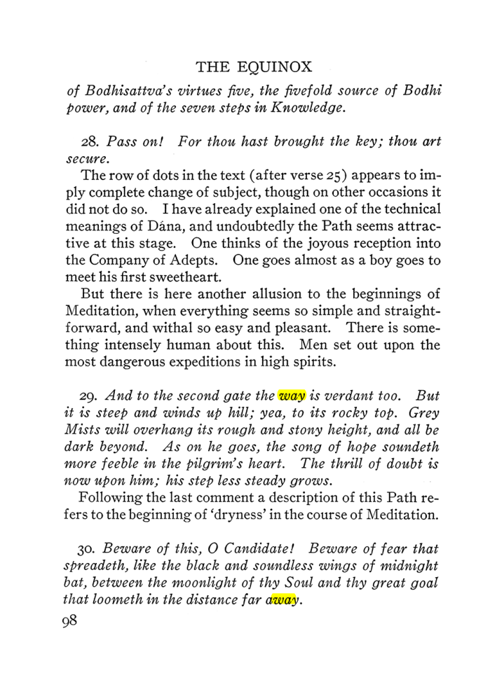 Original scan of The Equinox (Volume III, Number I), PDF page 420