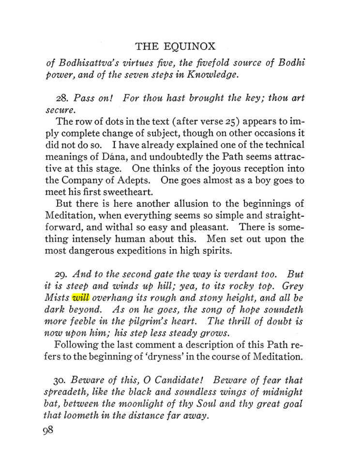 Original scan of The Equinox (Volume III, Number I), PDF page 420