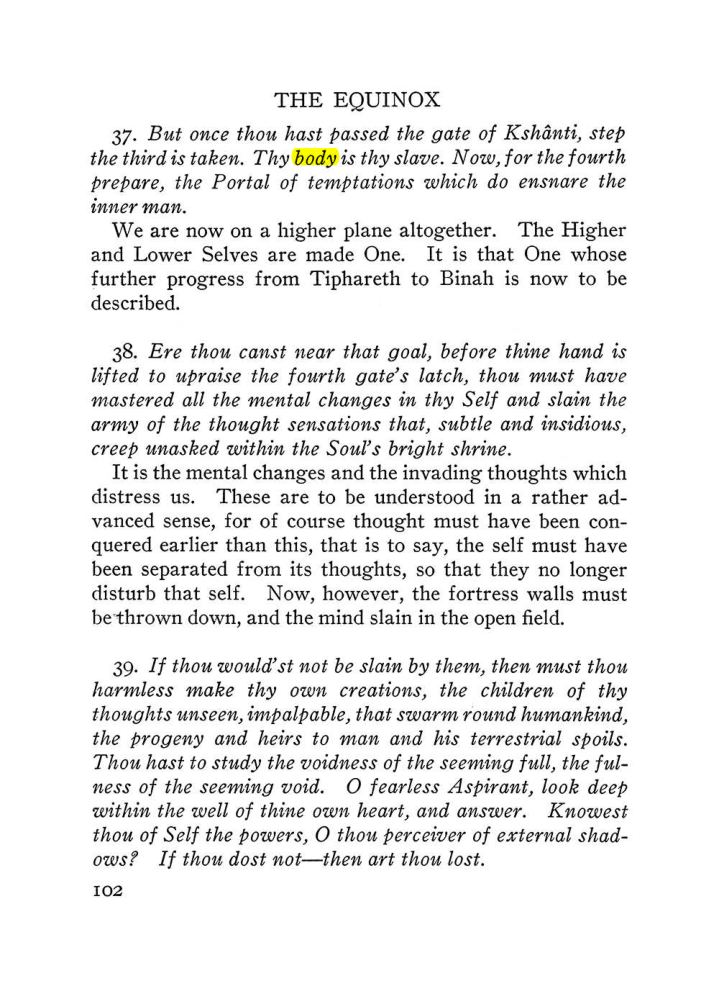 Original scan of The Equinox (Volume III, Number I), PDF page 424