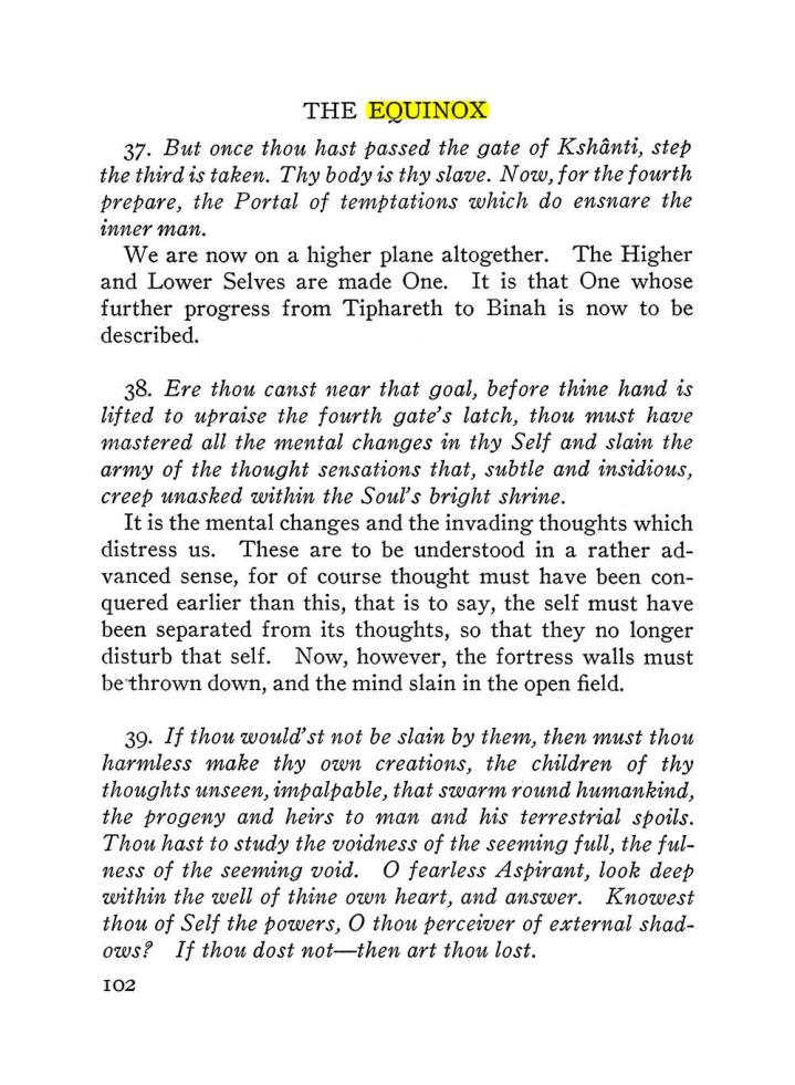 Original scan of The Equinox (Volume III, Number I), PDF page 424