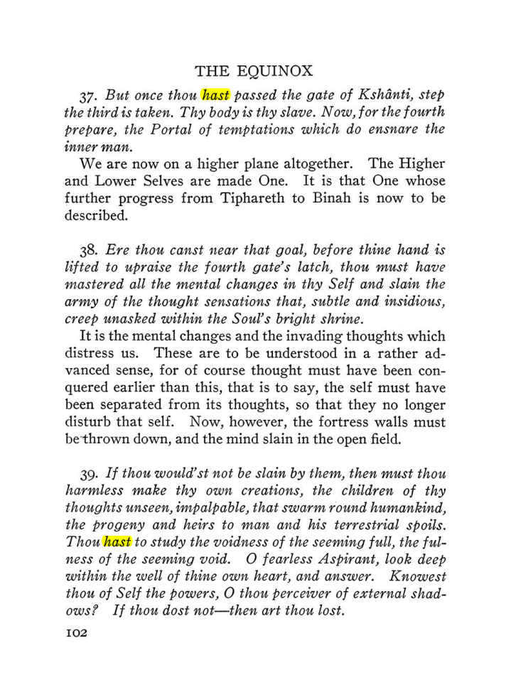 Original scan of The Equinox (Volume III, Number I), PDF page 424