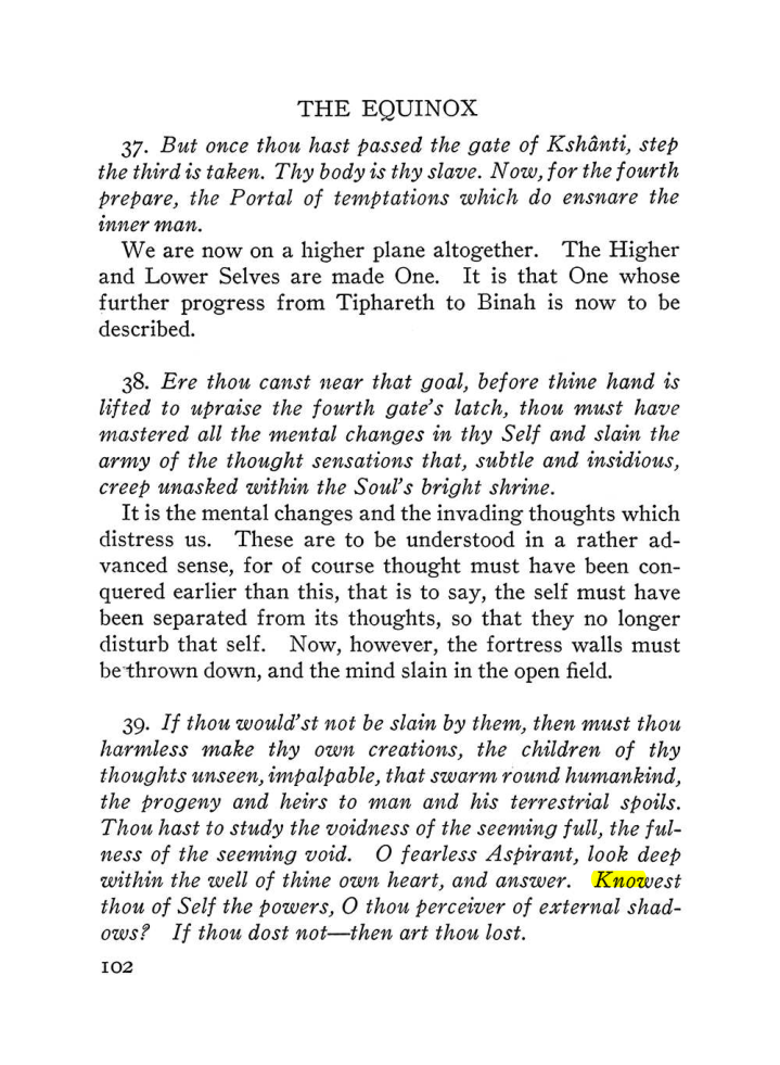Original scan of The Equinox (Volume III, Number I), PDF page 424
