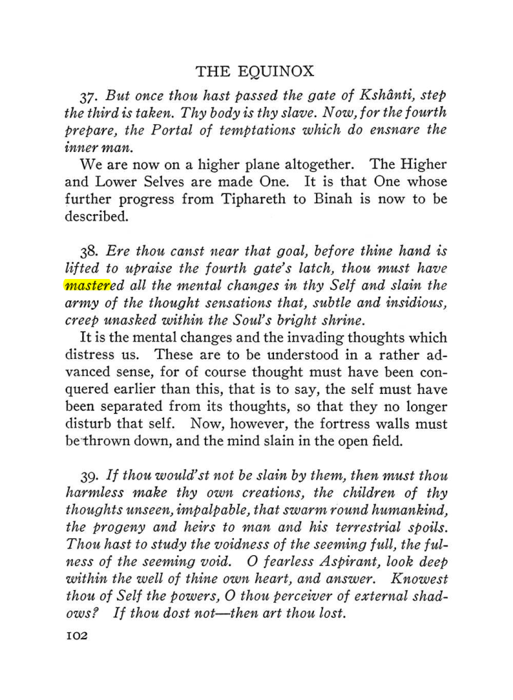 Original scan of The Equinox (Volume III, Number I), PDF page 424