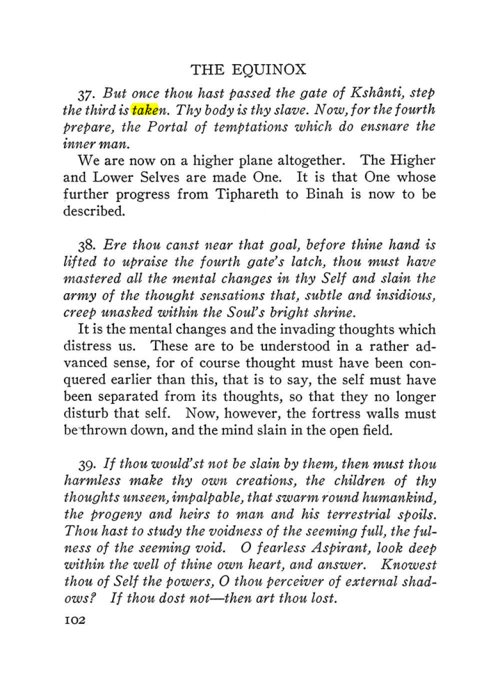 Original scan of The Equinox (Volume III, Number I), PDF page 424