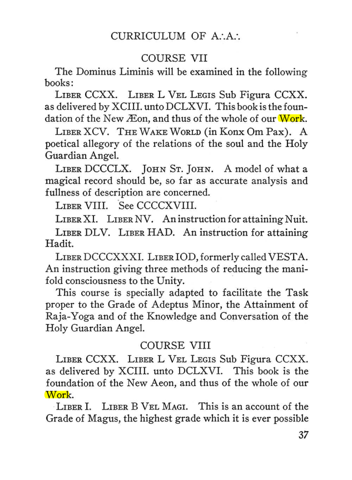 Original scan of The Equinox (Volume III, Number I), PDF page 43
