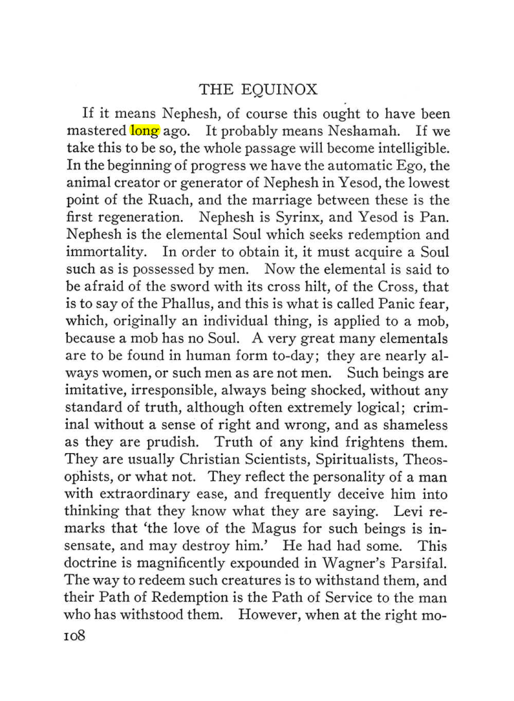 Original scan of The Equinox (Volume III, Number I), PDF page 430