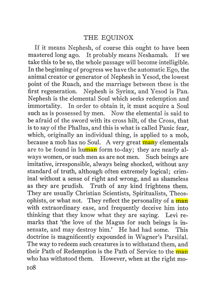 Original scan of The Equinox (Volume III, Number I), PDF page 430