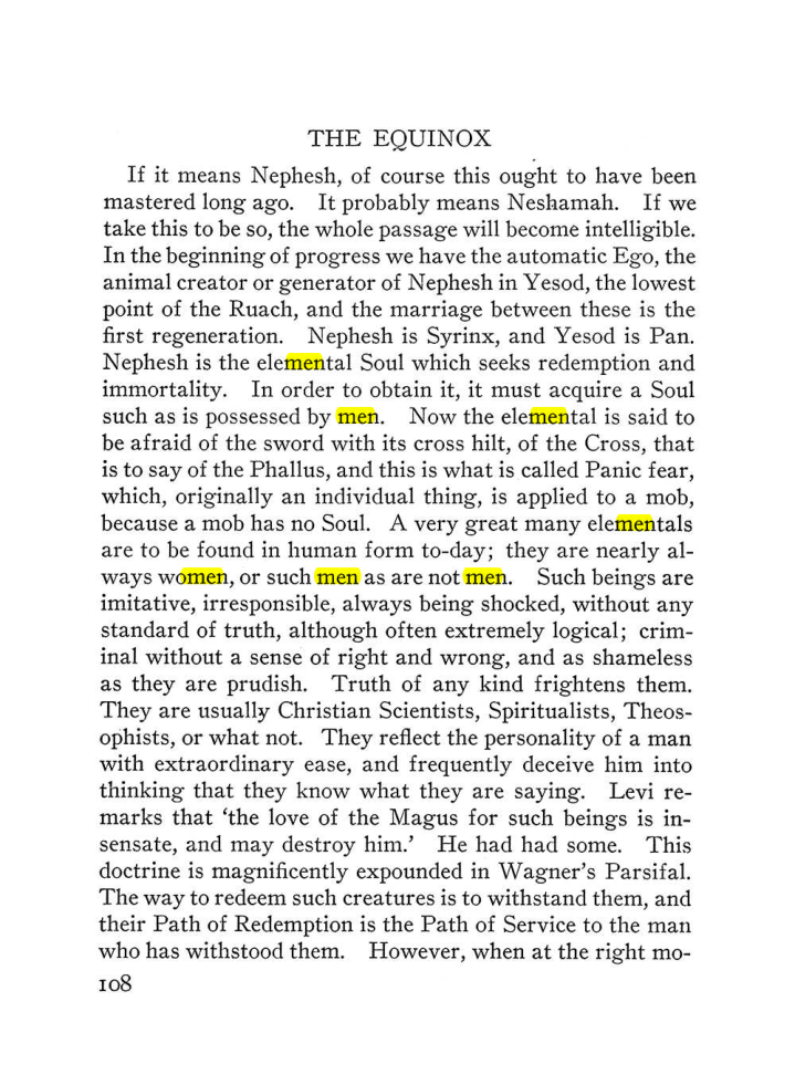 Original scan of The Equinox (Volume III, Number I), PDF page 430