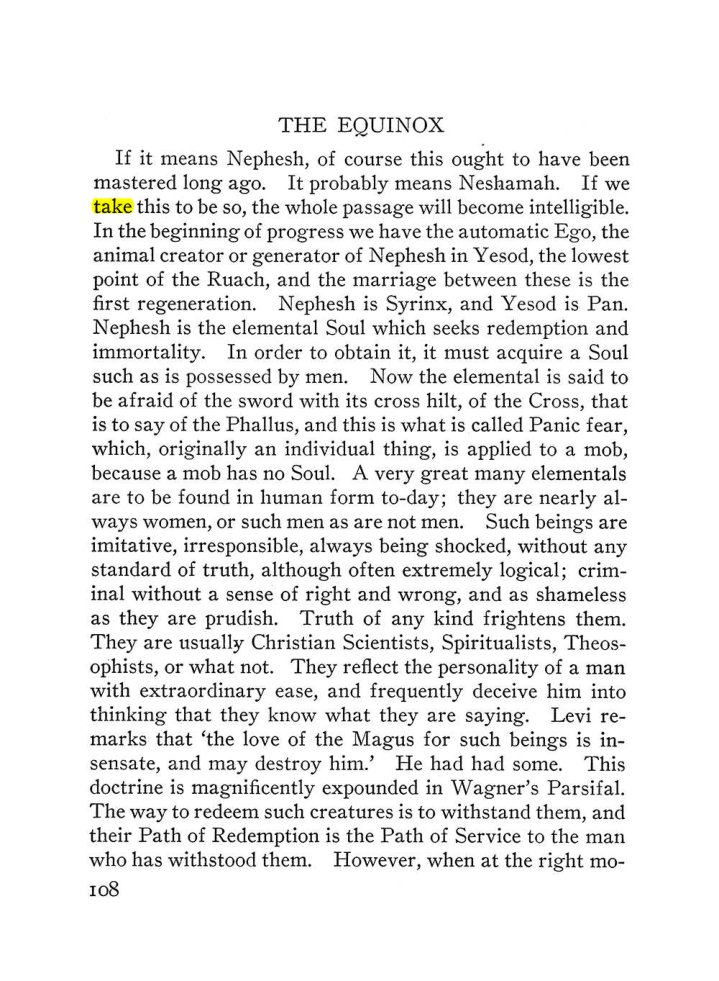 Original scan of The Equinox (Volume III, Number I), PDF page 430