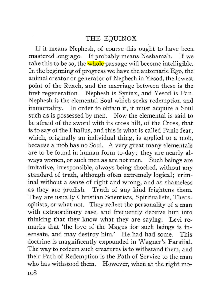 Original scan of The Equinox (Volume III, Number I), PDF page 430