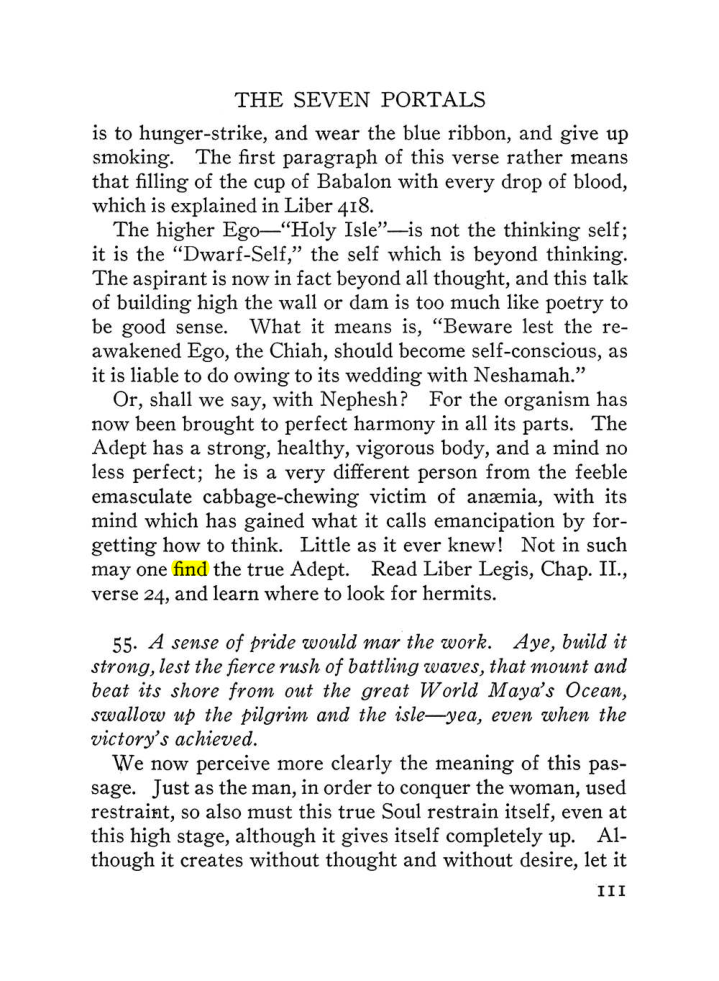 Original scan of The Equinox (Volume III, Number I), PDF page 433