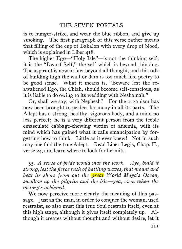 Original scan of The Equinox (Volume III, Number I), PDF page 433