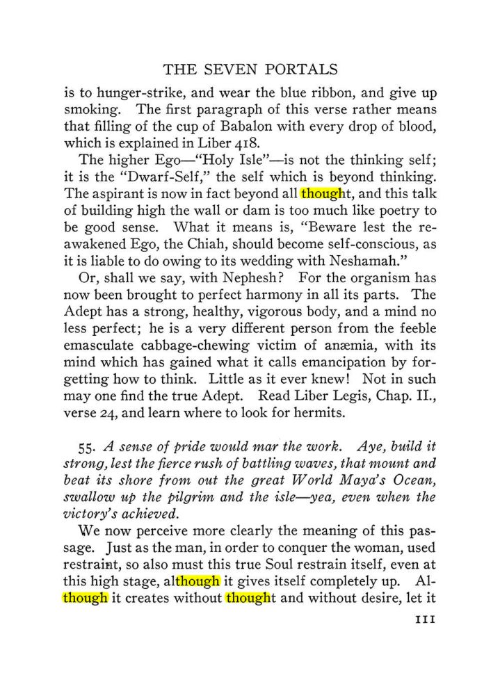 Original scan of The Equinox (Volume III, Number I), PDF page 433