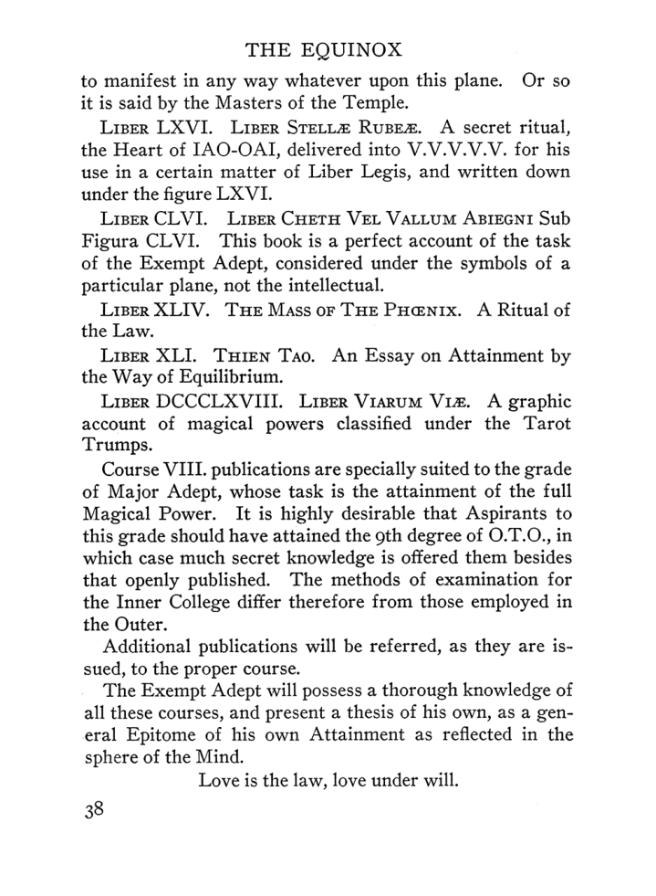 Original scan of The Equinox (Volume III, Number I), PDF page 44