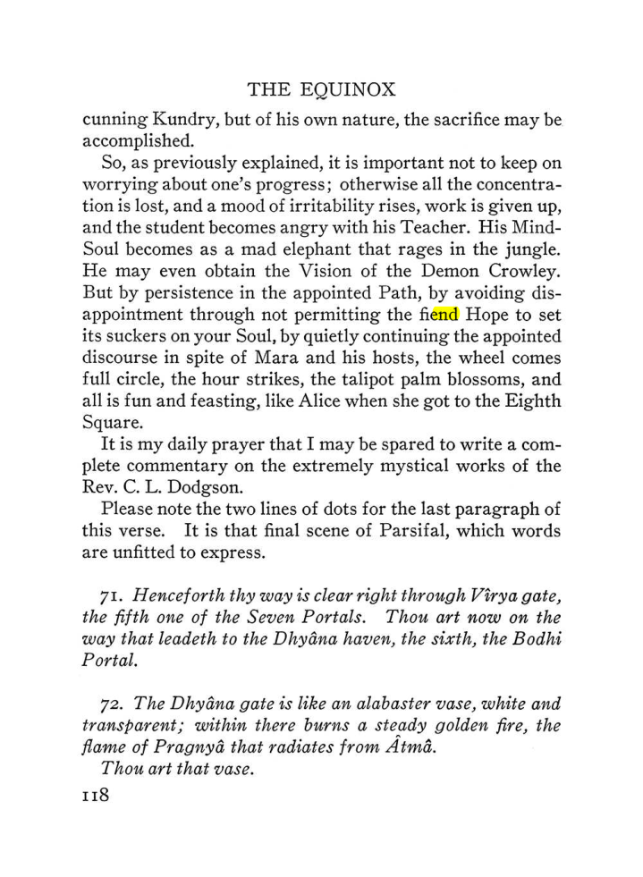 Original scan of The Equinox (Volume III, Number I), PDF page 440
