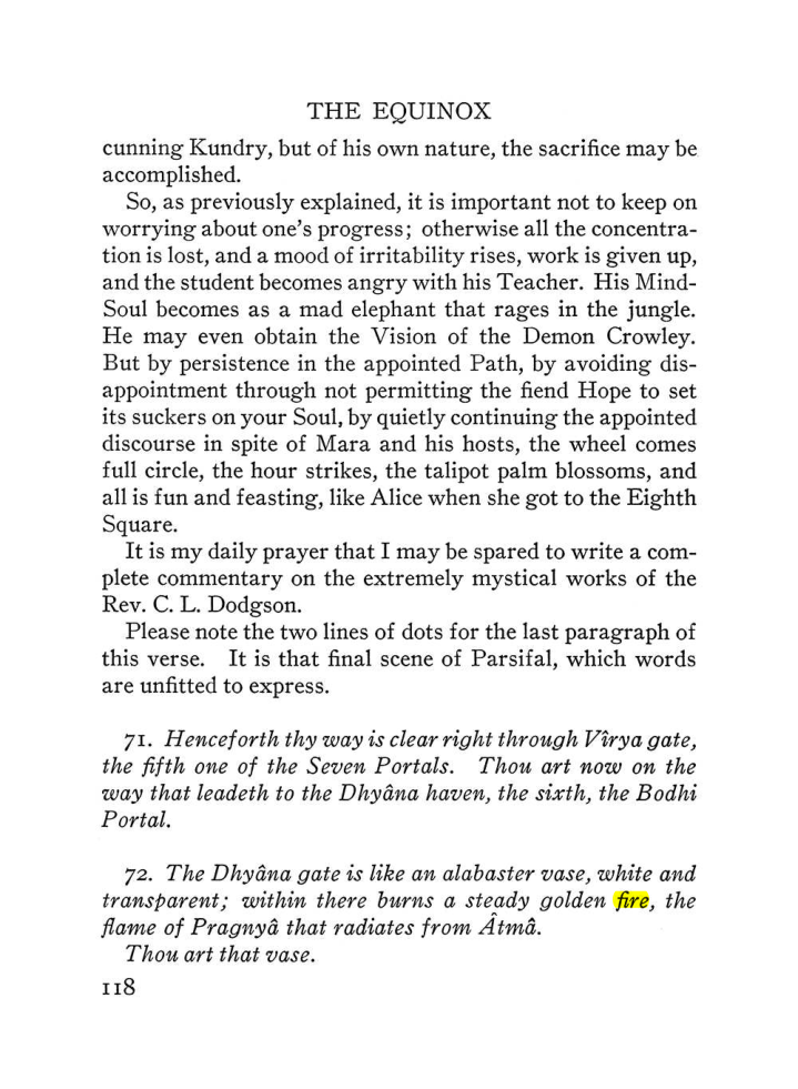 Original scan of The Equinox (Volume III, Number I), PDF page 440
