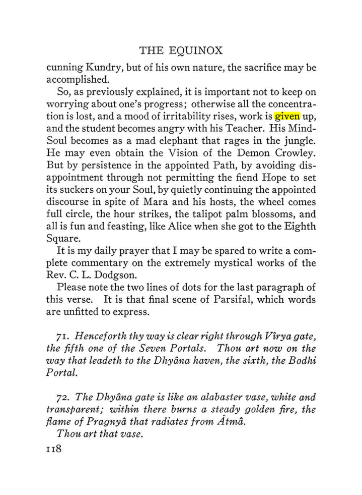 Original scan of The Equinox (Volume III, Number I), PDF page 440