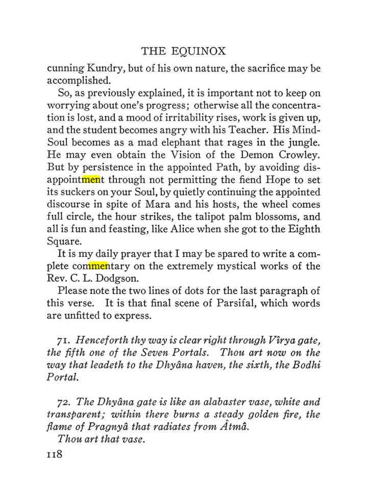 Original scan of The Equinox (Volume III, Number I), PDF page 440