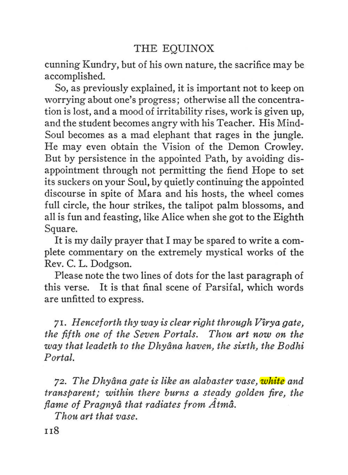 Original scan of The Equinox (Volume III, Number I), PDF page 440