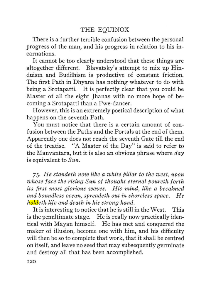 Original scan of The Equinox (Volume III, Number I), PDF page 442