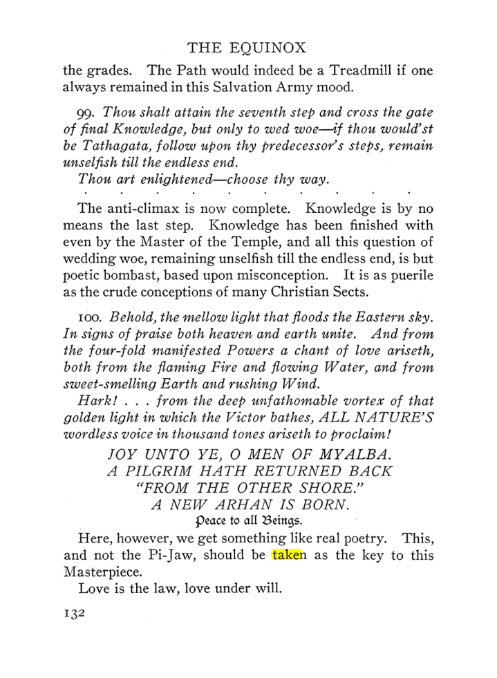 Original scan of The Equinox (Volume III, Number I), PDF page 454