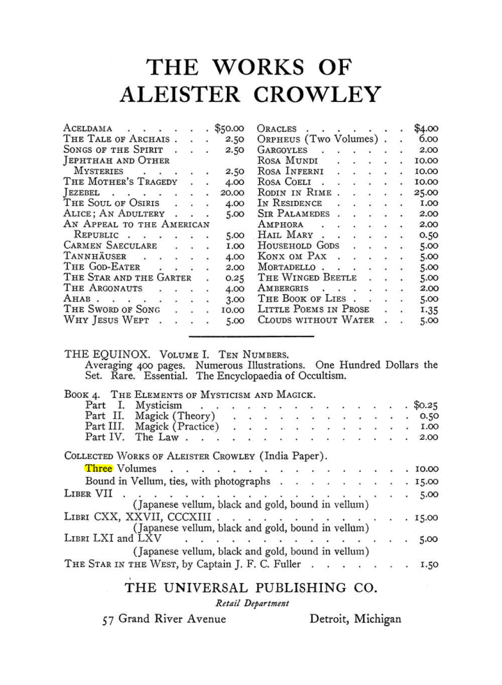Original scan of The Equinox (Volume III, Number I), PDF page 455