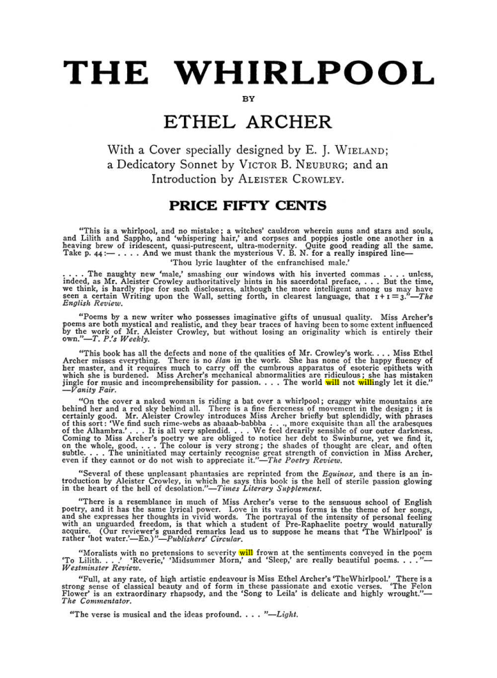 Original scan of The Equinox (Volume III, Number I), PDF page 457