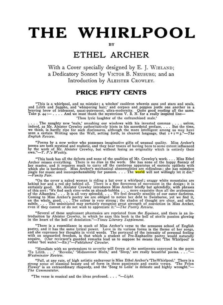 Original scan of The Equinox (Volume III, Number I), PDF page 457