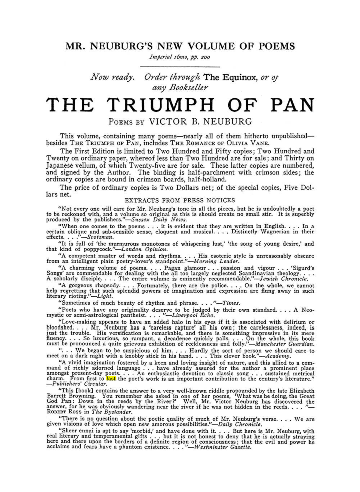 Original scan of The Equinox (Volume III, Number I), PDF page 458
