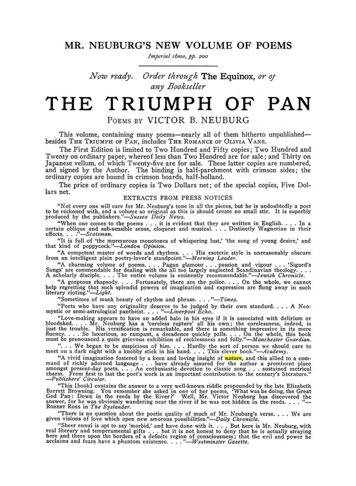 Original scan of The Equinox (Volume III, Number I), PDF page 458