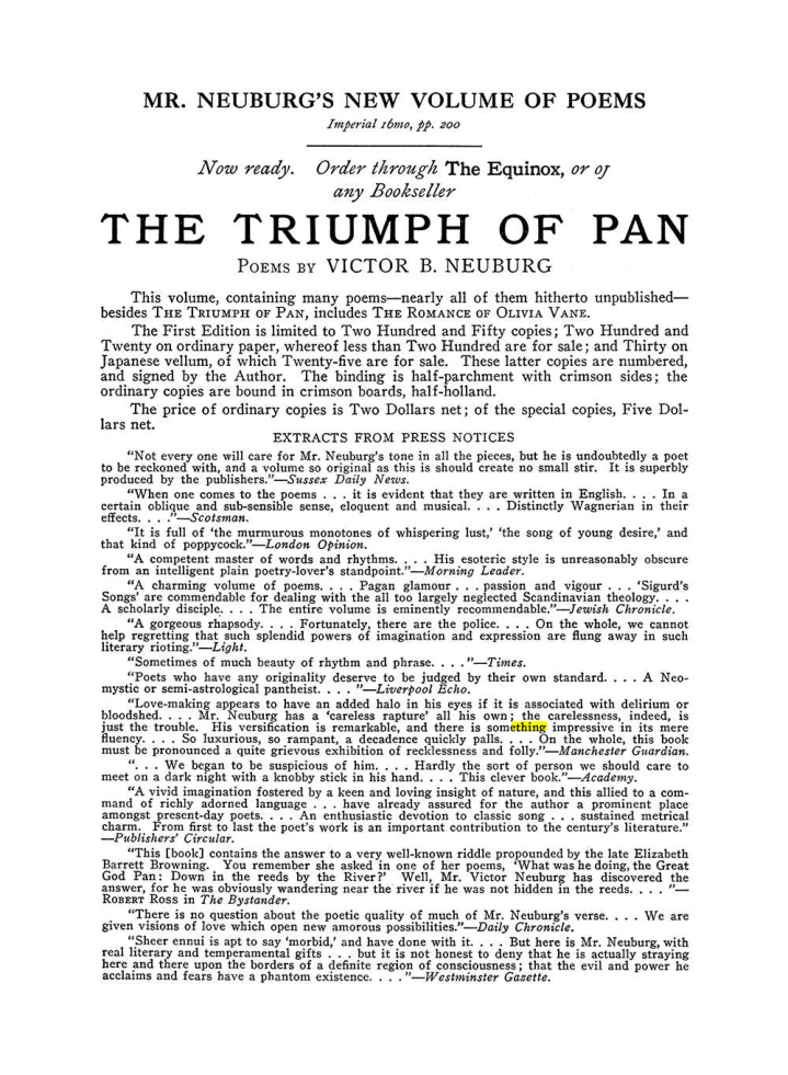 Original scan of The Equinox (Volume III, Number I), PDF page 458