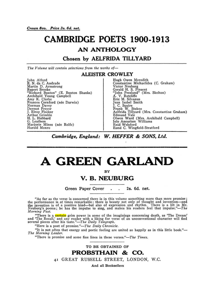 Original scan of The Equinox (Volume III, Number I), PDF page 460